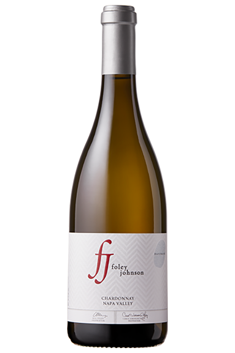 A bottle of Foley Johnson Handmade Chardonnay, Napa Valley