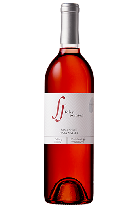 A bottle shot of Foley Johnson Handmade Rosé, Rutherford