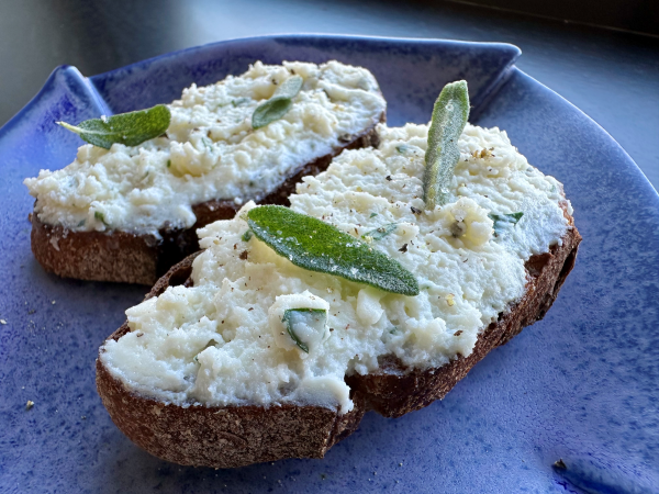 Scarborough Fair Crostini