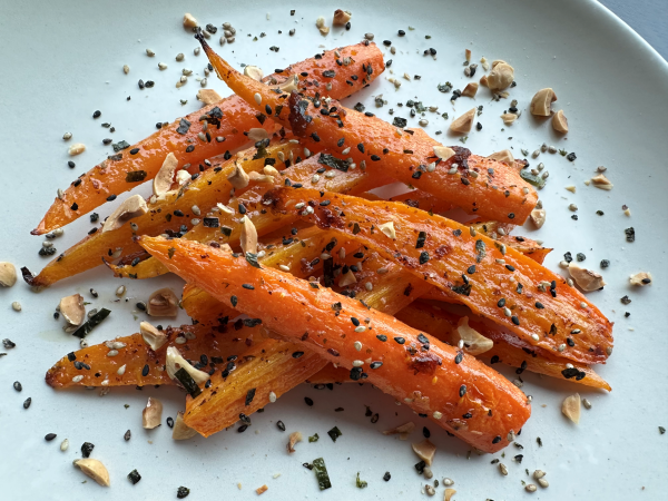 Umami Roasted Carrots