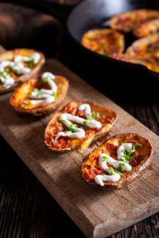 Loaded Baked Potato Skins