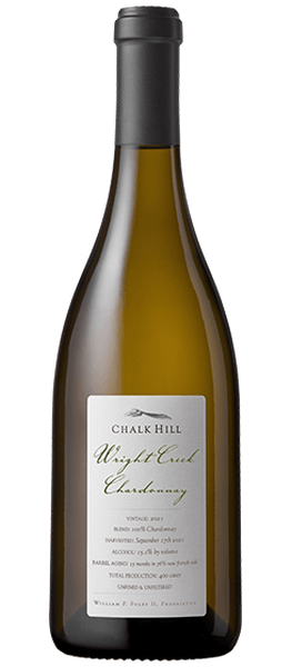 Wright Creek Chardonnay Bottle Shot